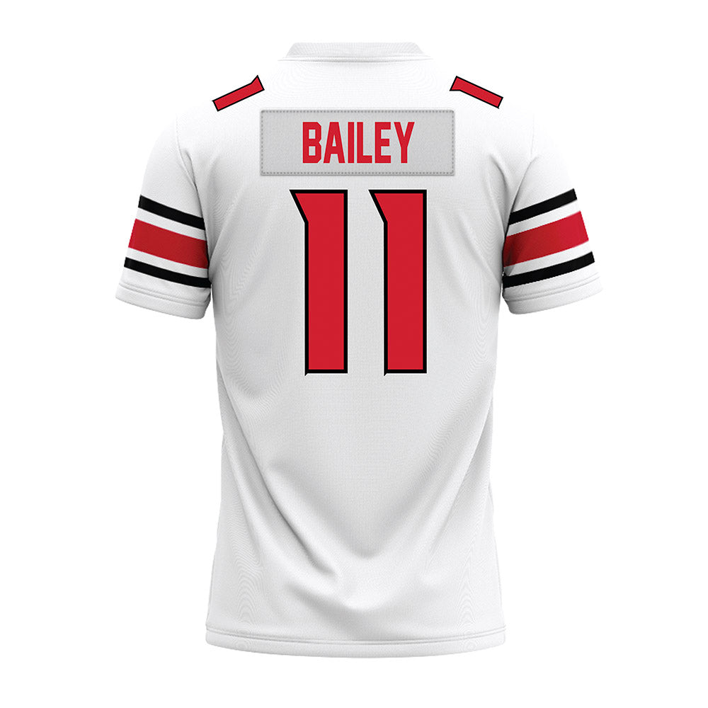 NC State - NCAA Football : Cedrick Bailey - White Premium Football Jersey-1