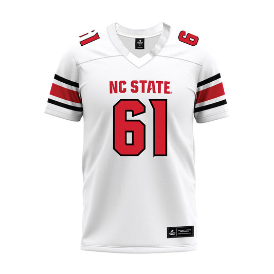 NC State - NCAA Football : Tyler West - White Premium Football Jersey-0