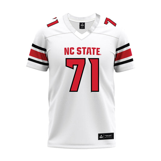 NC State - NCAA Football : Yousef Mugharbil - White Premium Football Jersey-0