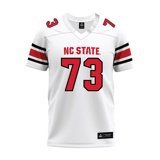 NC State - NCAA Football : Darion Rivers - White Premium Football Jersey-0