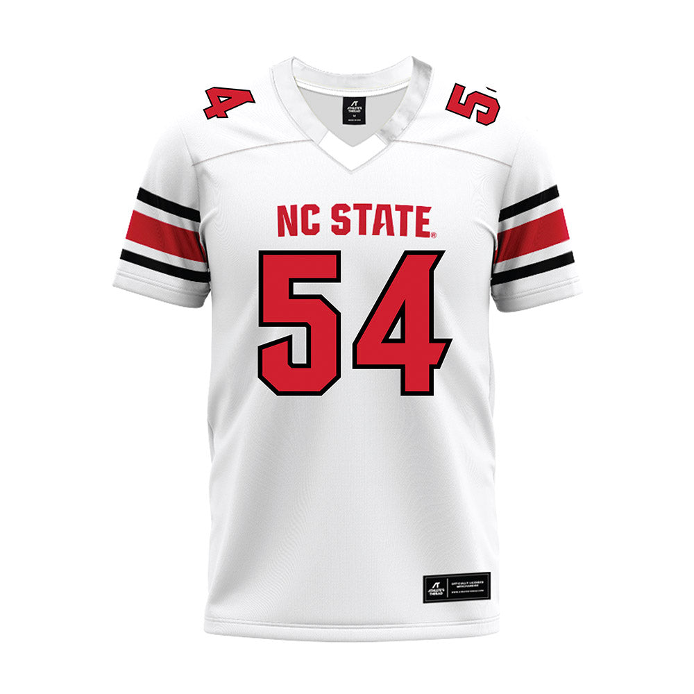 NC State - NCAA Football : Teague Andersen - White Premium Football Jersey-0