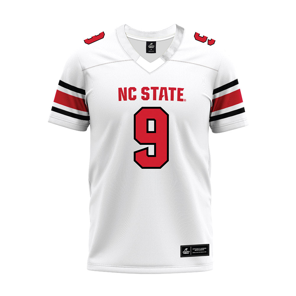 NC State - NCAA Football : Terrell Anderson - White Premium Football Jersey-0