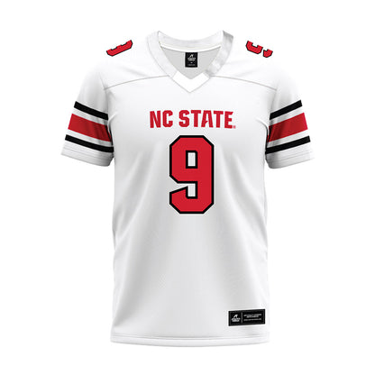 NC State - NCAA Football : Terrell Anderson - White Premium Football Jersey-0