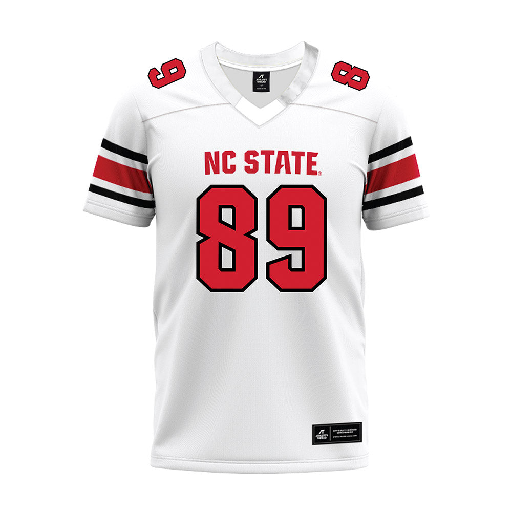 NC State - NCAA Football : Gus Ritchey - White Premium Football Jersey-0