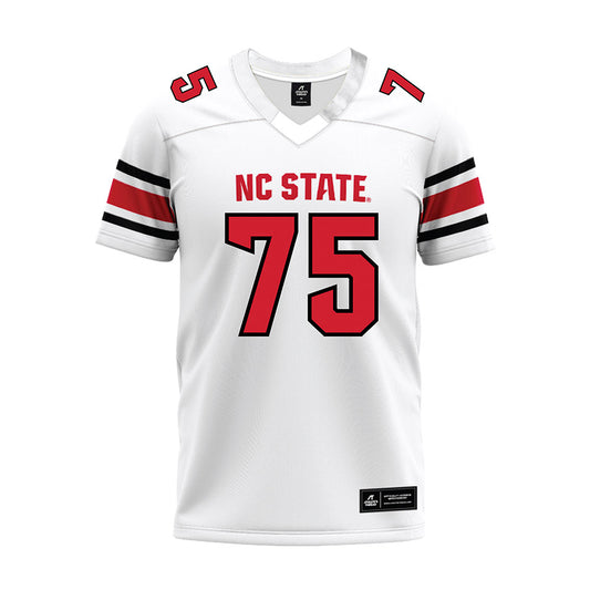 NC State - NCAA Football : Anthony Carter Jr - White Premium Football Jersey-0