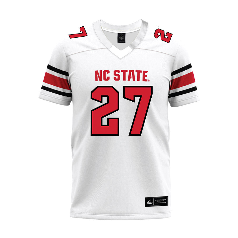 NC State - NCAA Football : Ashton Locklear - White Premium Football Jersey-0
