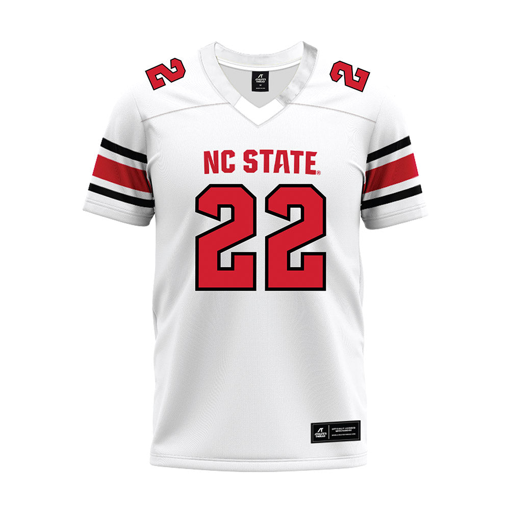 NC State - NCAA Football : Jackson Vick - White Premium Football Jersey-0