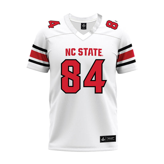 NC State - NCAA Football : Charlie Birtwistle - White Premium Football Jersey-0