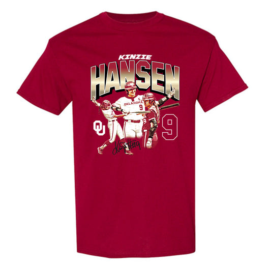 Oklahoma - NCAA Softball : Kinzie Hansen - T-Shirt