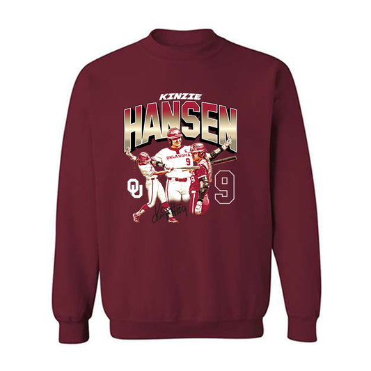 Oklahoma - NCAA Softball : Kinzie Hansen - Crewneck Sweatshirt