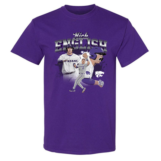 Kansas State - NCAA Baseball : Nick English - T-Shirt