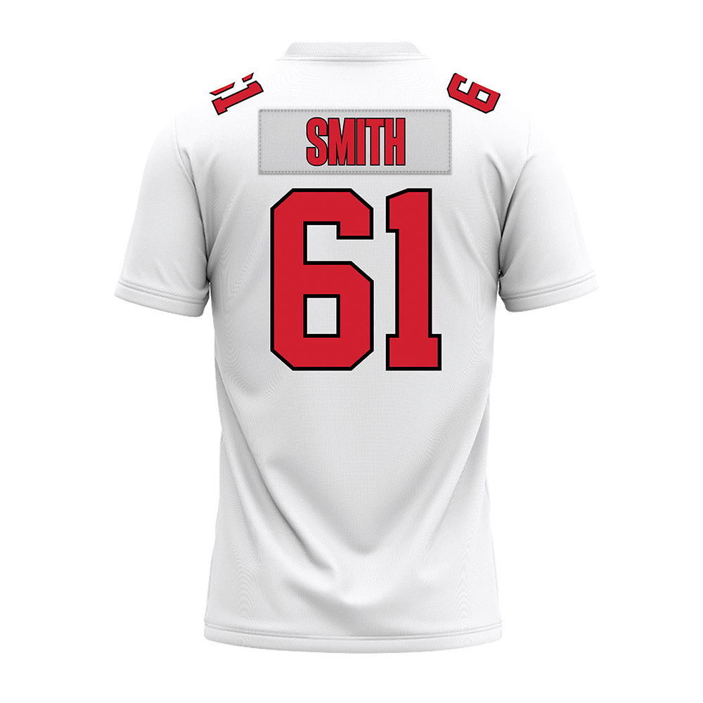 Illinois State - NCAA Football : Brandon Smith - White Premium Football Jersey-1