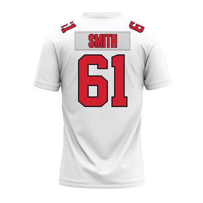 Illinois State - NCAA Football : Brandon Smith - White Premium Football Jersey-1