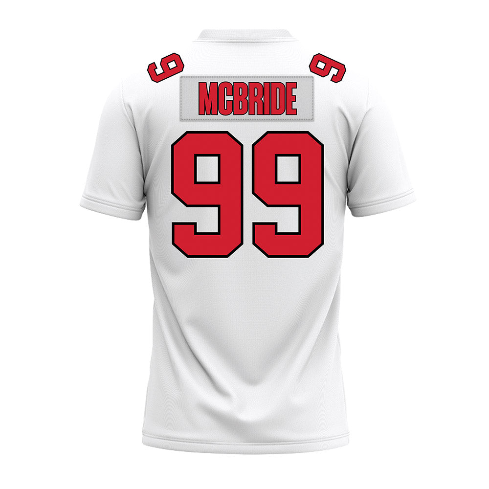 Illinois State - NCAA Football : Donovan McBride - White Premium Football Jersey-1