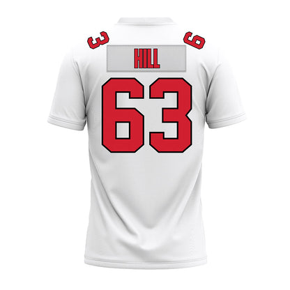 Illinois State - NCAA Football : Chris Hill - White Premium Football Jersey-1