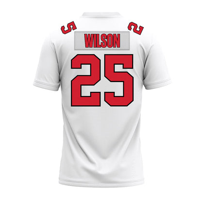 Illinois State - NCAA Football : Cam Wilson - White Premium Football Jersey-1