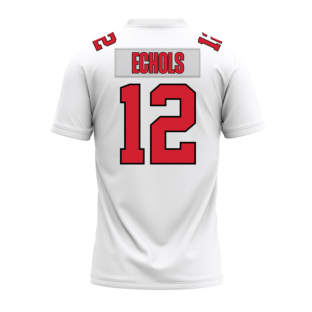 Illinois State - NCAA Football : Jashawn Echols - White Premium Football Jersey-1
