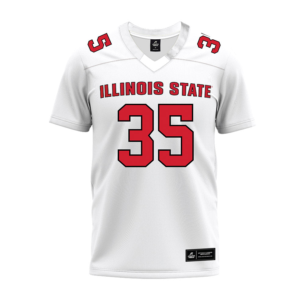 Illinois State - NCAA Football : Anthony Corona - White Premium Football Jersey-0