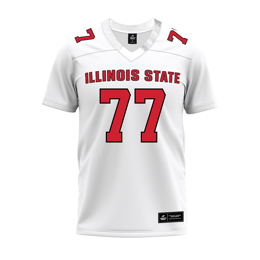 Illinois State - NCAA Football : Jace Pankey - White Premium Football Jersey-0
