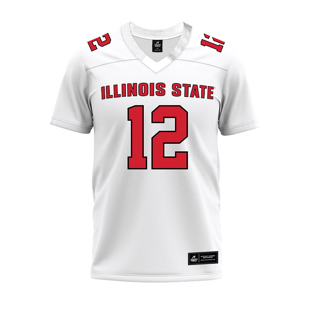 Illinois State - NCAA Football : Jashawn Echols - White Premium Football Jersey-0