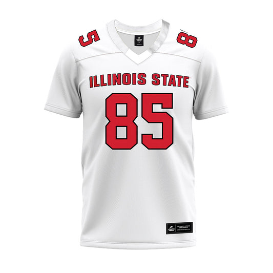 Illinois State - NCAA Football : Javon Charles - White Premium Football Jersey