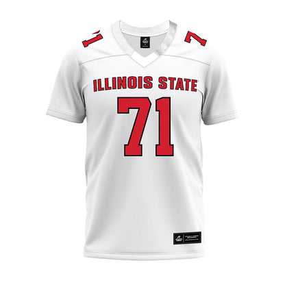 Illinois State - NCAA Football : Jacob Finley - White Premium Football Jersey-0