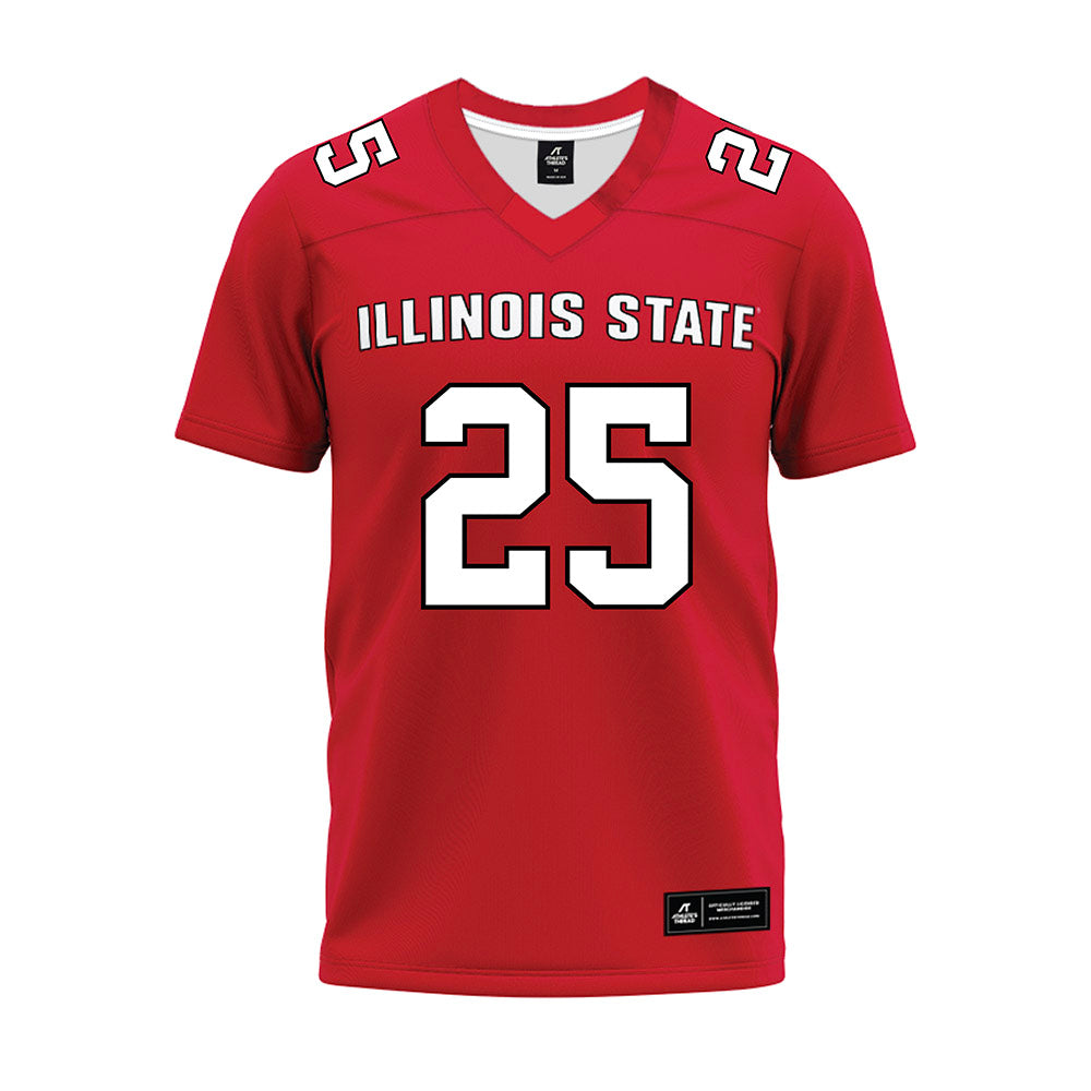 Illinois State - NCAA Football : Cam Wilson - Red Premium Football Jersey-0