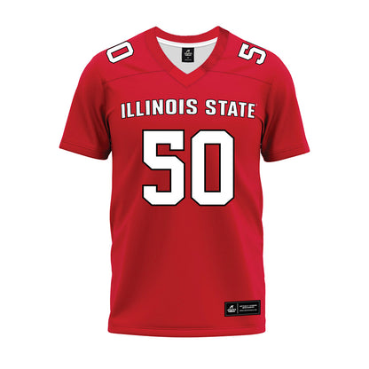 Illinois State - NCAA Football : Jalan Gaines - Red Premium Football Jersey