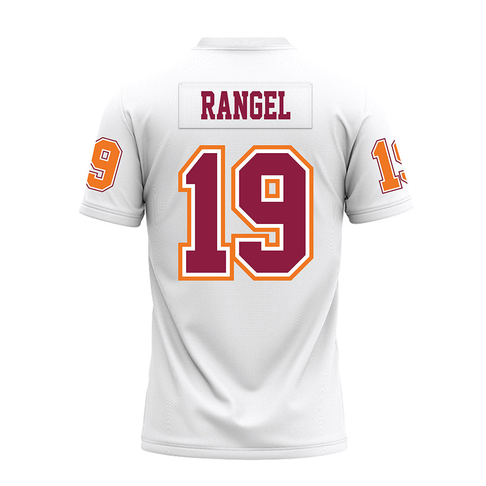Virginia Tech - NCAA Football : Garret Rangel - White Premium Football Jersey-1