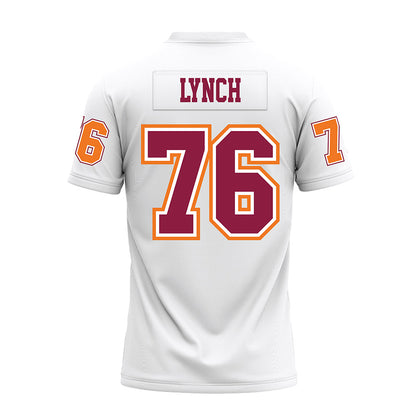 Virginia Tech - NCAA Football : Aidan Lynch - White Premium Football Jersey-1