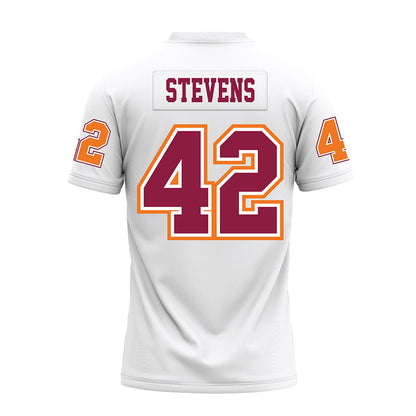 Virginia Tech - NCAA Football : Aycen Stevens - White Premium Football Jersey-1
