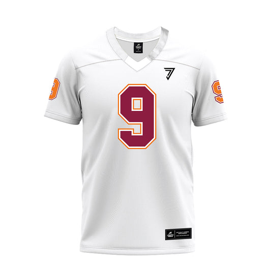 Virginia Tech - NCAA Football : Cam Flemming - White Premium Football Jersey-0