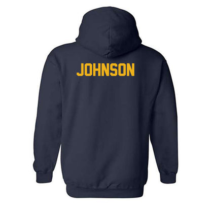 Texas A&M Commerce - NCAA Men's Track & Field : Cedric Johnson - Classic Shersey Hooded Sweatshirt-1