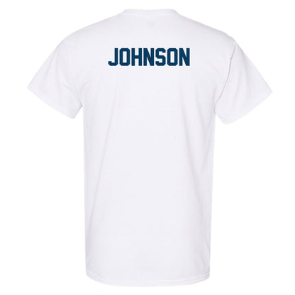Texas A&M Commerce - NCAA Men's Track & Field : Cedric Johnson - Classic Shersey T-Shirt-1