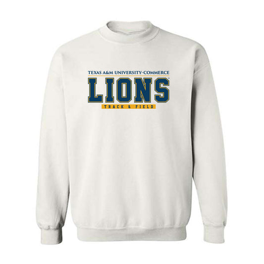 Texas A&M Commerce - NCAA Women's Track & Field : Roane Lion - Classic Shersey Crewneck Sweatshirt-0