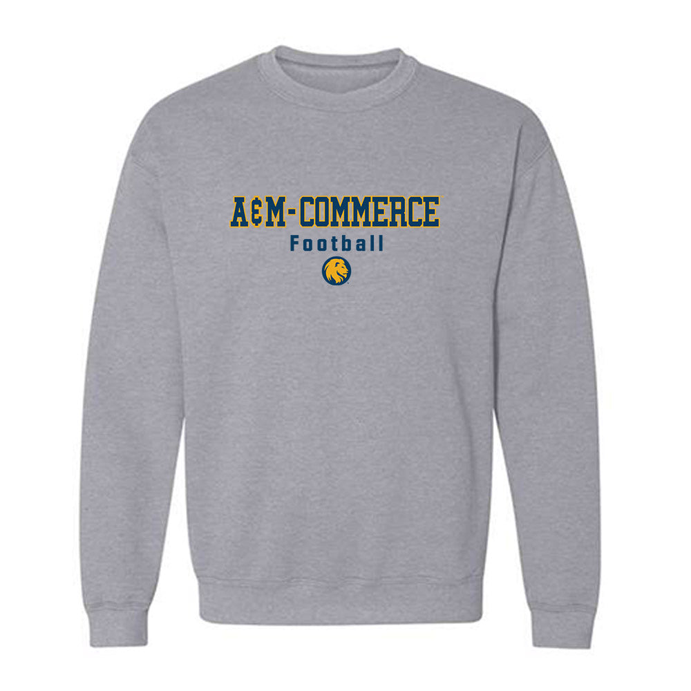 Texas A&M Commerce - NCAA Football : Christian Jourdain - Classic Shersey Crewneck Sweatshirt-0