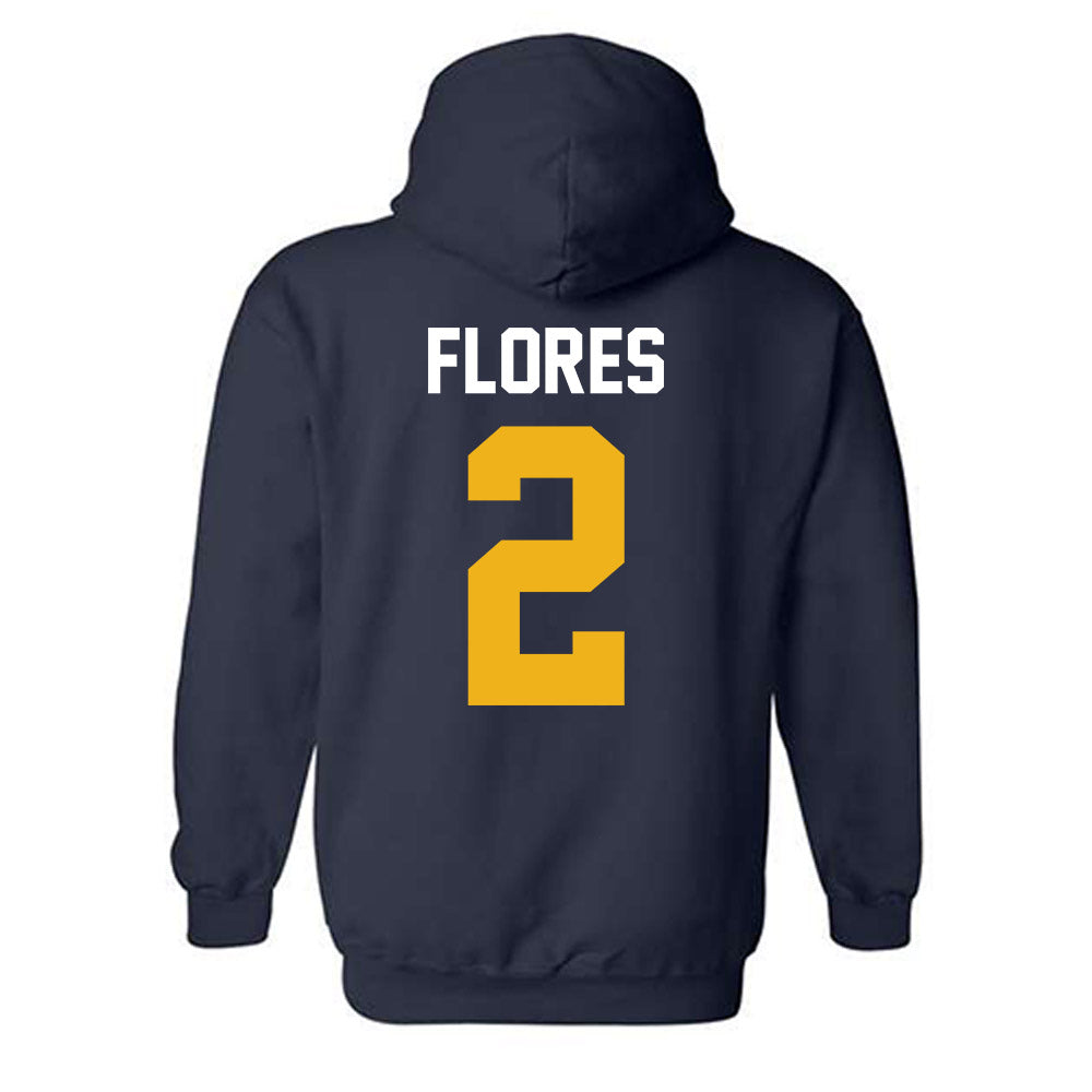 Texas A&M Commerce - NCAA Women's Soccer : Elaina Flores - Classic Fashion Shersey Hooded Sweatshirt-1