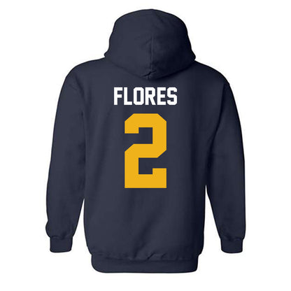 Texas A&M Commerce - NCAA Women's Soccer : Elaina Flores - Classic Fashion Shersey Hooded Sweatshirt-1