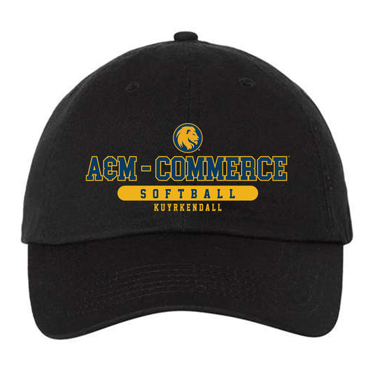 Texas A&M Commerce - NCAA Softball : Kasey Kuyrkendall - Dad Hat-0
