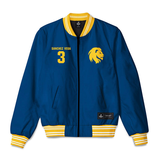 ETAMU - NCAA Men's Basketball : Mykol Sanchez Vega - Bomber Jacket-0
