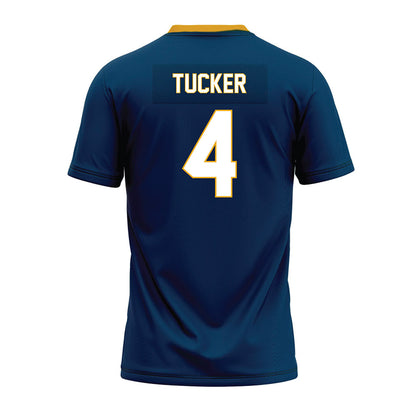 ETAMU - NCAA Football : Brandon Tucker - Navy Premium Football Jersey