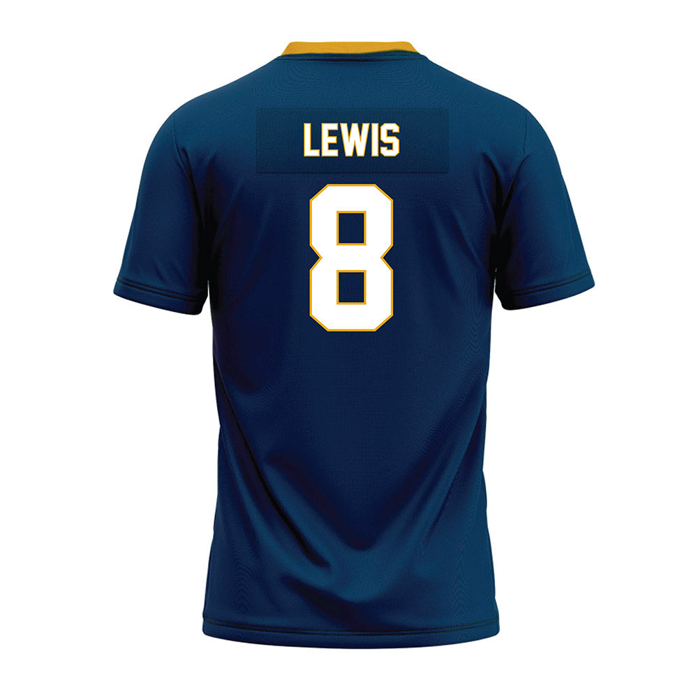ETAMU - NCAA Football : Andrez Lewis - Navy Premium Football Jersey-1