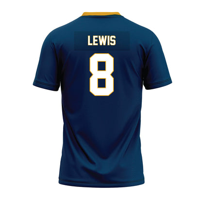 ETAMU - NCAA Football : Andrez Lewis - Navy Premium Football Jersey-1