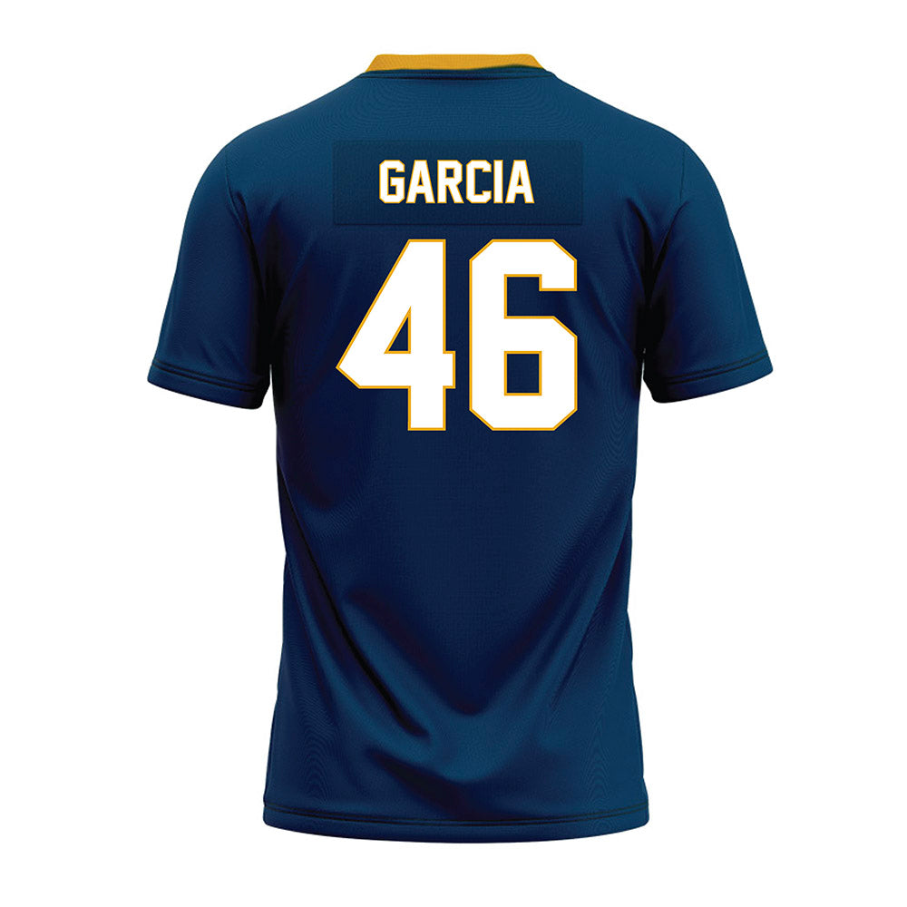 ETAMU - NCAA Football : Kory Garcia - Navy Premium Football Jersey-1