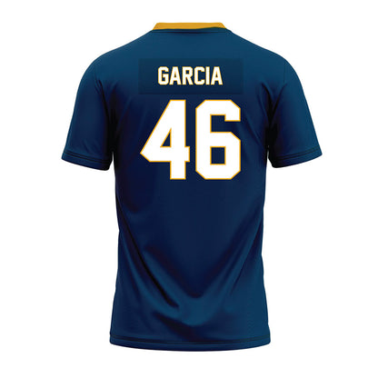 ETAMU - NCAA Football : Kory Garcia - Navy Premium Football Jersey-1