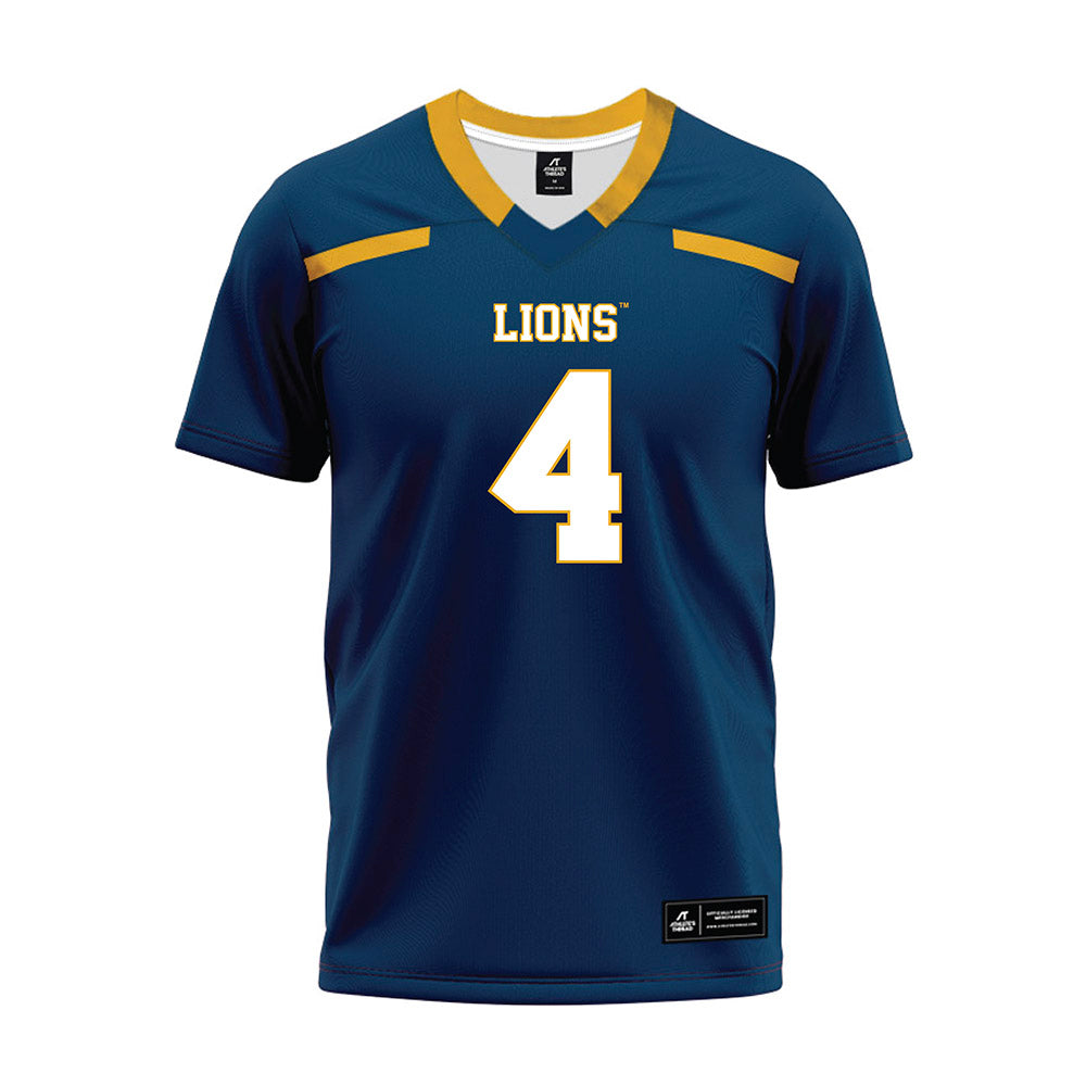 ETAMU - NCAA Football : Brandon Tucker - Navy Premium Football Jersey