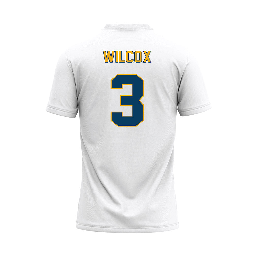  - NCAA Softball : Aaliyah Wilcox - White Baseball Jersey-1