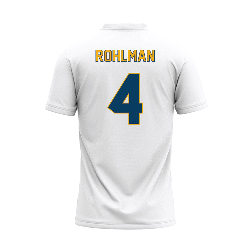  - NCAA Softball : Avery Rohlman - White Baseball Jersey-1