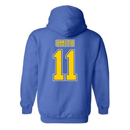McNeese State - NCAA Football : Cody Smith - Classic Shersey Hooded Sweatshirt-1