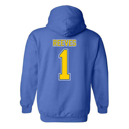 McNeese State - NCAA Women's Basketball : Azjah Reeves - Classic Shersey Hooded Sweatshirt-1